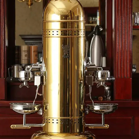 Capito gold eagle espresso bar at an event